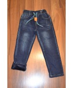 Синие,Утеплённые,ДЖИНСОВЫЕ брюки  для мальчиков .Размеры 6-16.Фирма S&D .Венгрия Фото 1